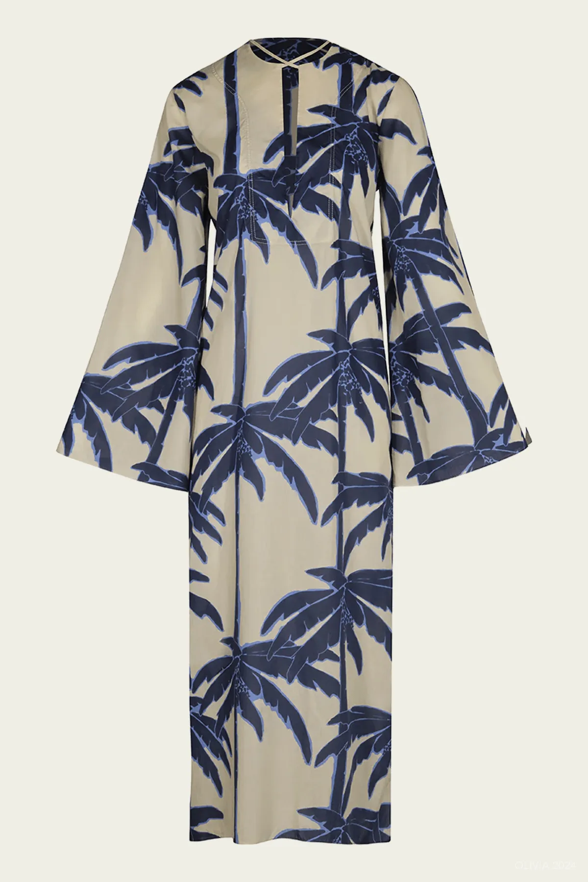 Sotaviento Tunic Dress in Swim Salty Palms