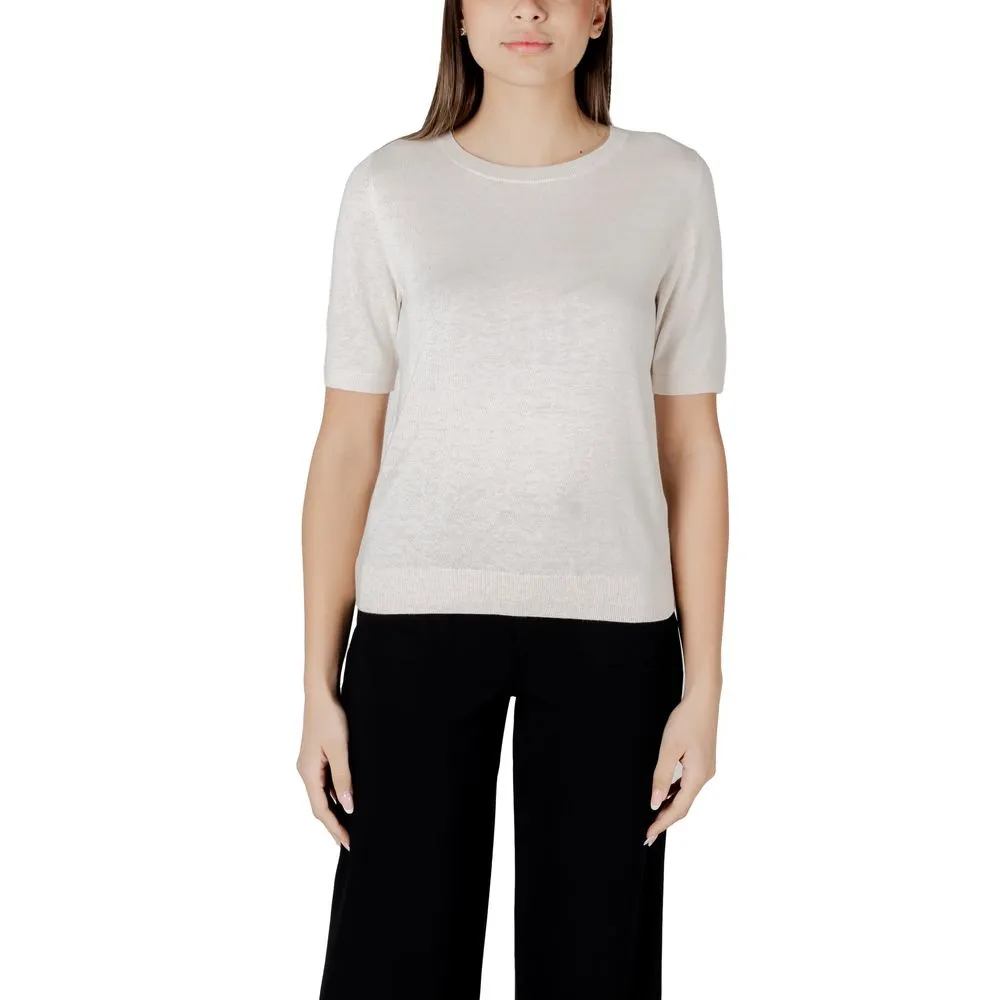 Street One Beige Viscose Tops & T-Shirt