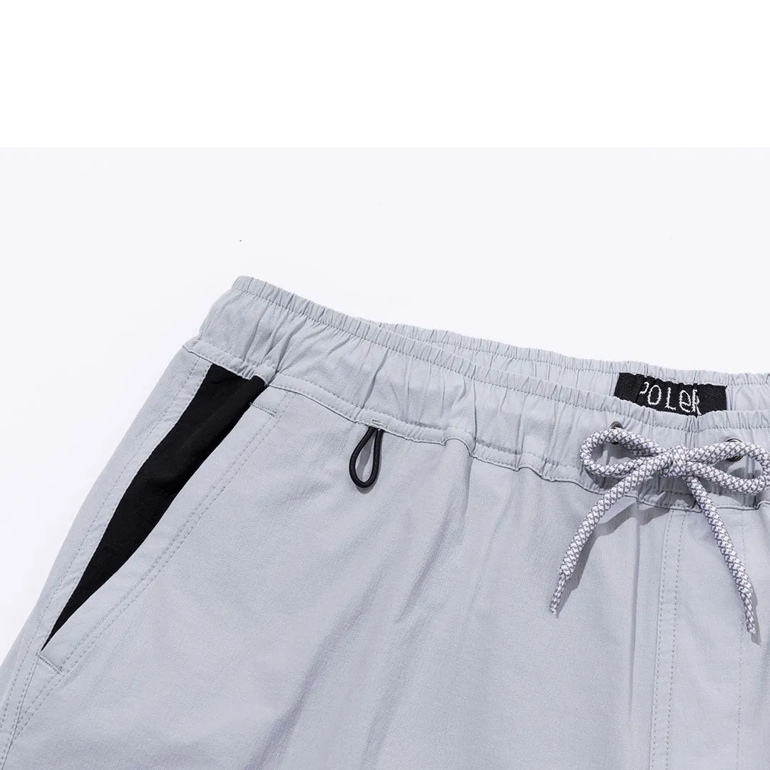 Stretch 2way Hybrid Shorts Unisex Gray