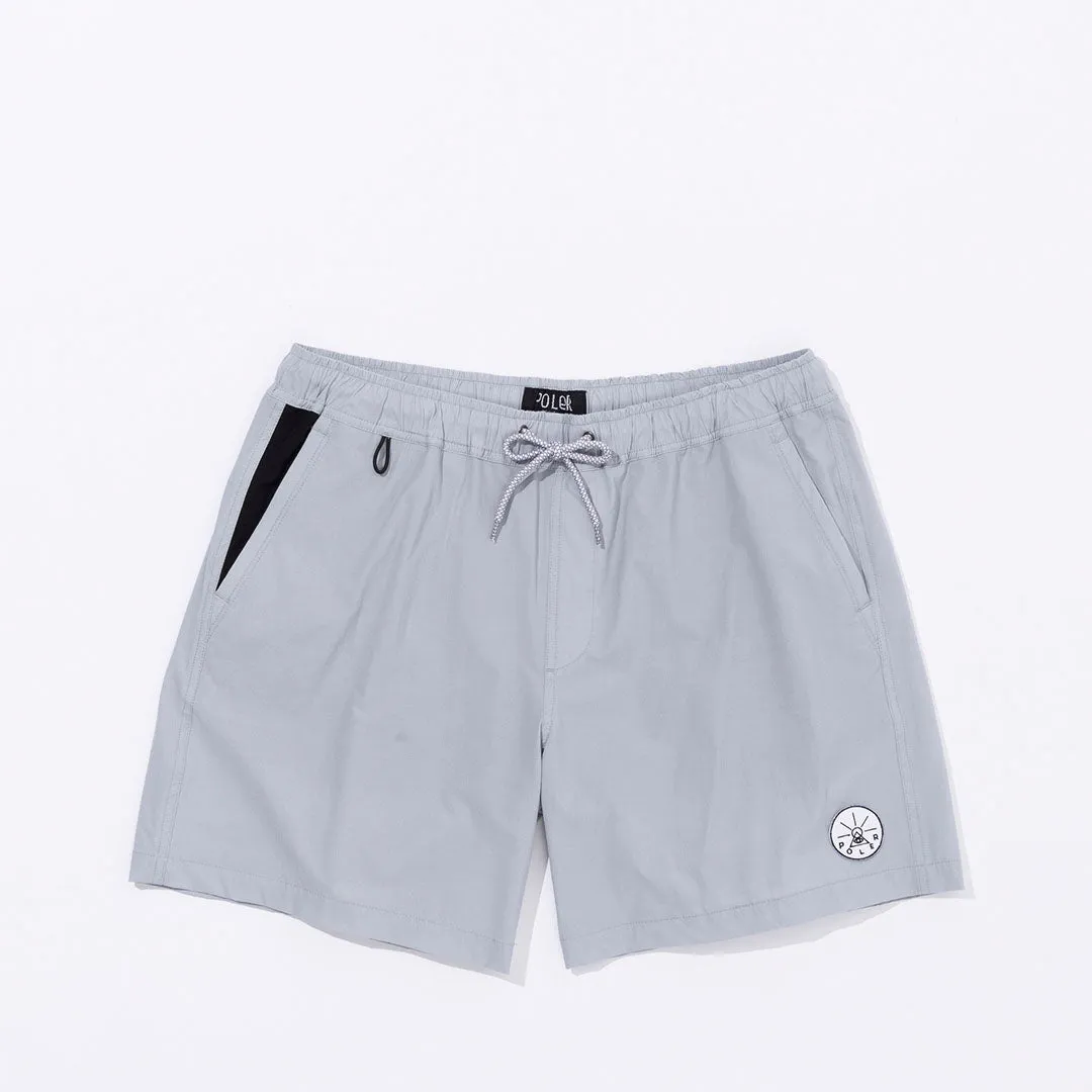 Stretch 2way Hybrid Shorts Unisex Gray