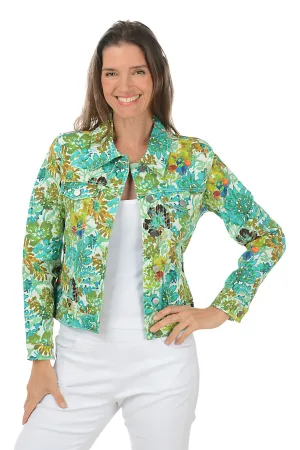 Summer Garden Denim Jacket