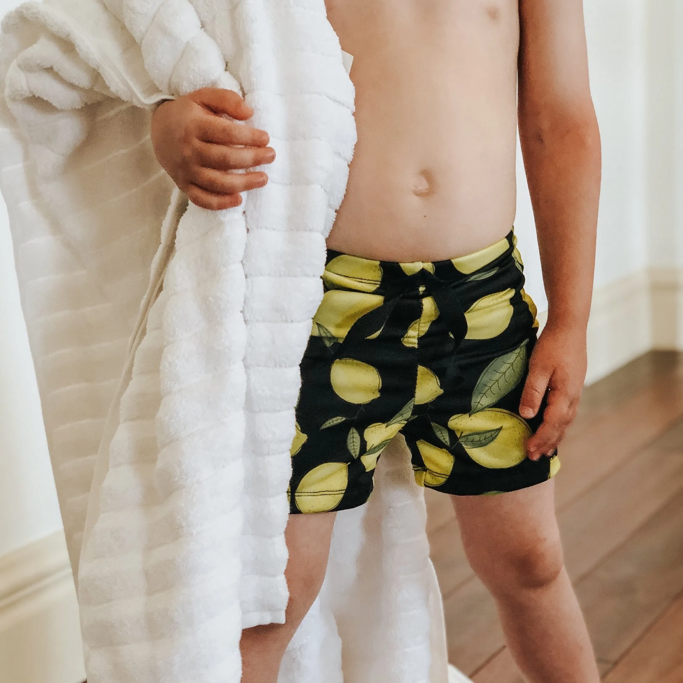 Swim shorts with Lemons