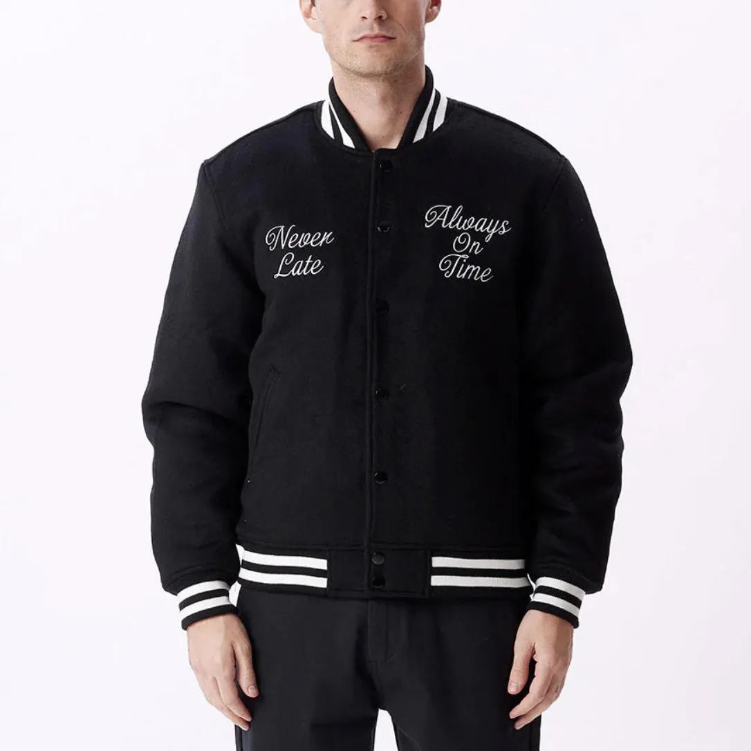 Time varsity jacket