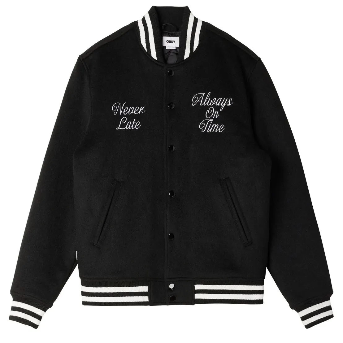 Time varsity jacket
