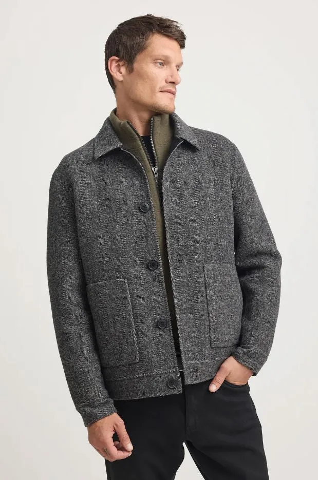 TOORALLIE HERRINGBONE JACKET