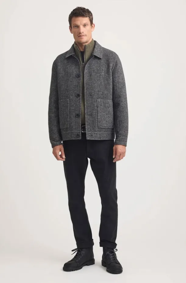 TOORALLIE HERRINGBONE JACKET
