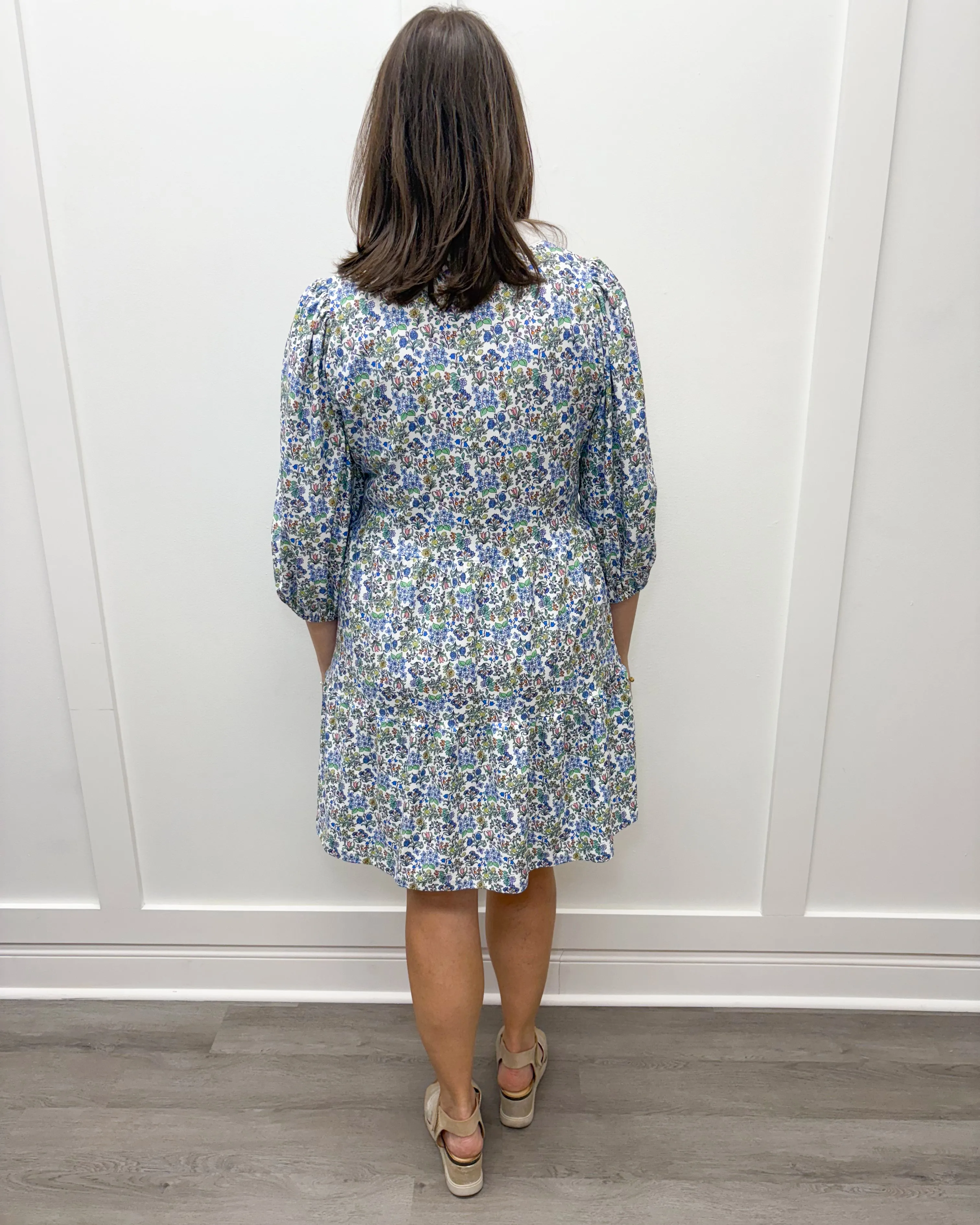 Tory Dress - Spring Sprig