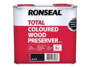 Trade Total Wood Preserver Black 2.5 litre