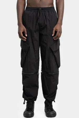 Transformable lightweight nylon cargo pants