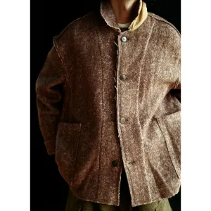 Tweed Herringbone Jacket