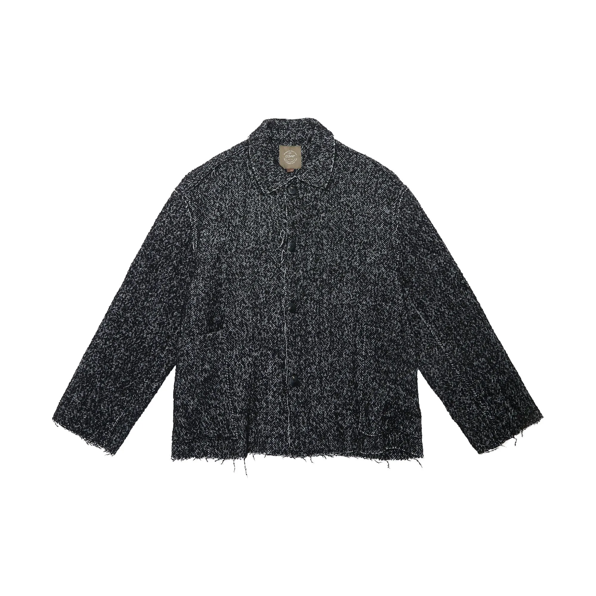 Tweed Herringbone Jacket