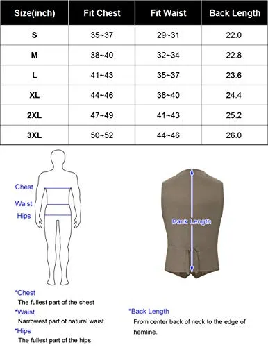 Tweed Herringbone Vest for Men