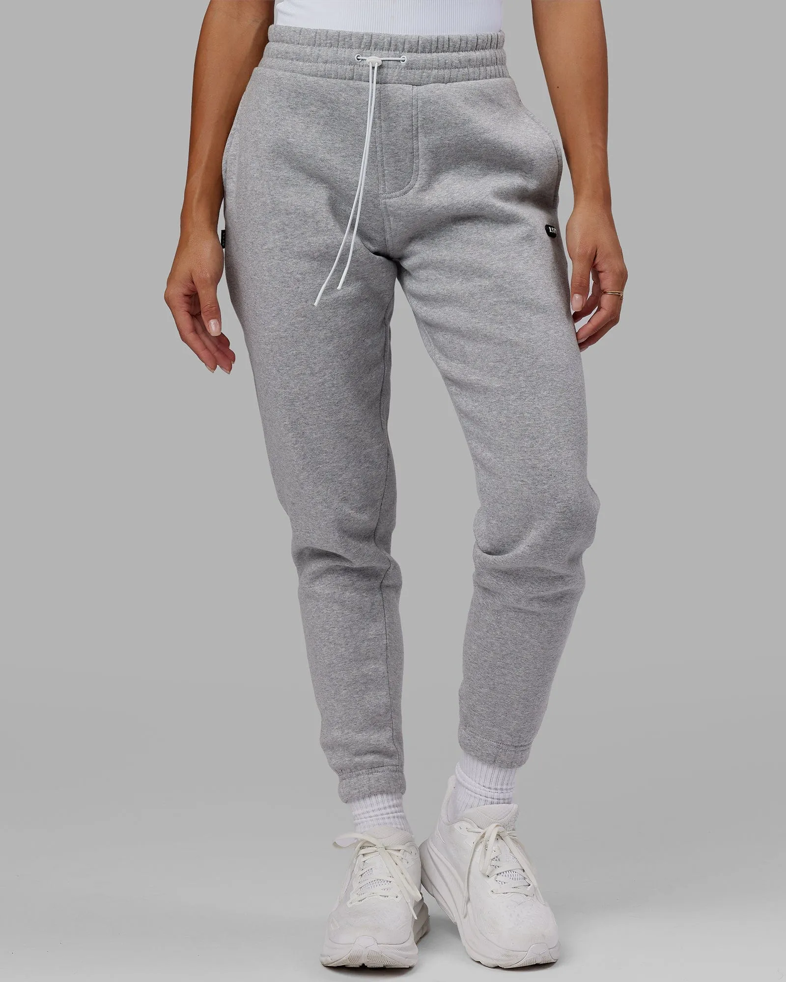 Unisex Capsule Track Pants - Lt Grey Marl