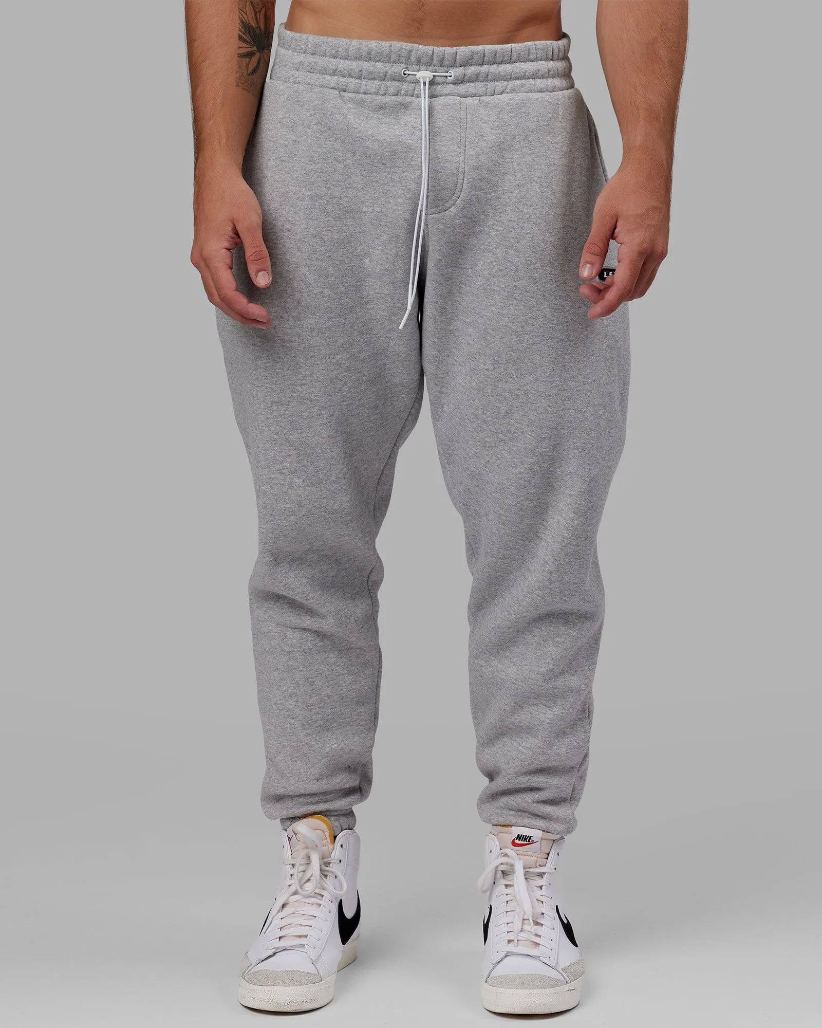 Unisex Capsule Track Pants - Lt Grey Marl
