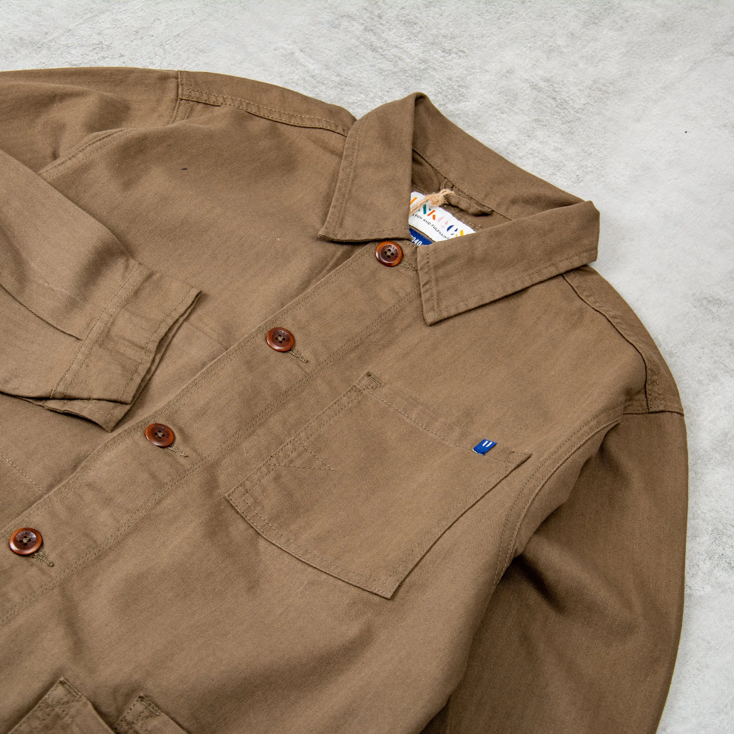 Uskees 3040 Engineer Jacket - Dark Taupe