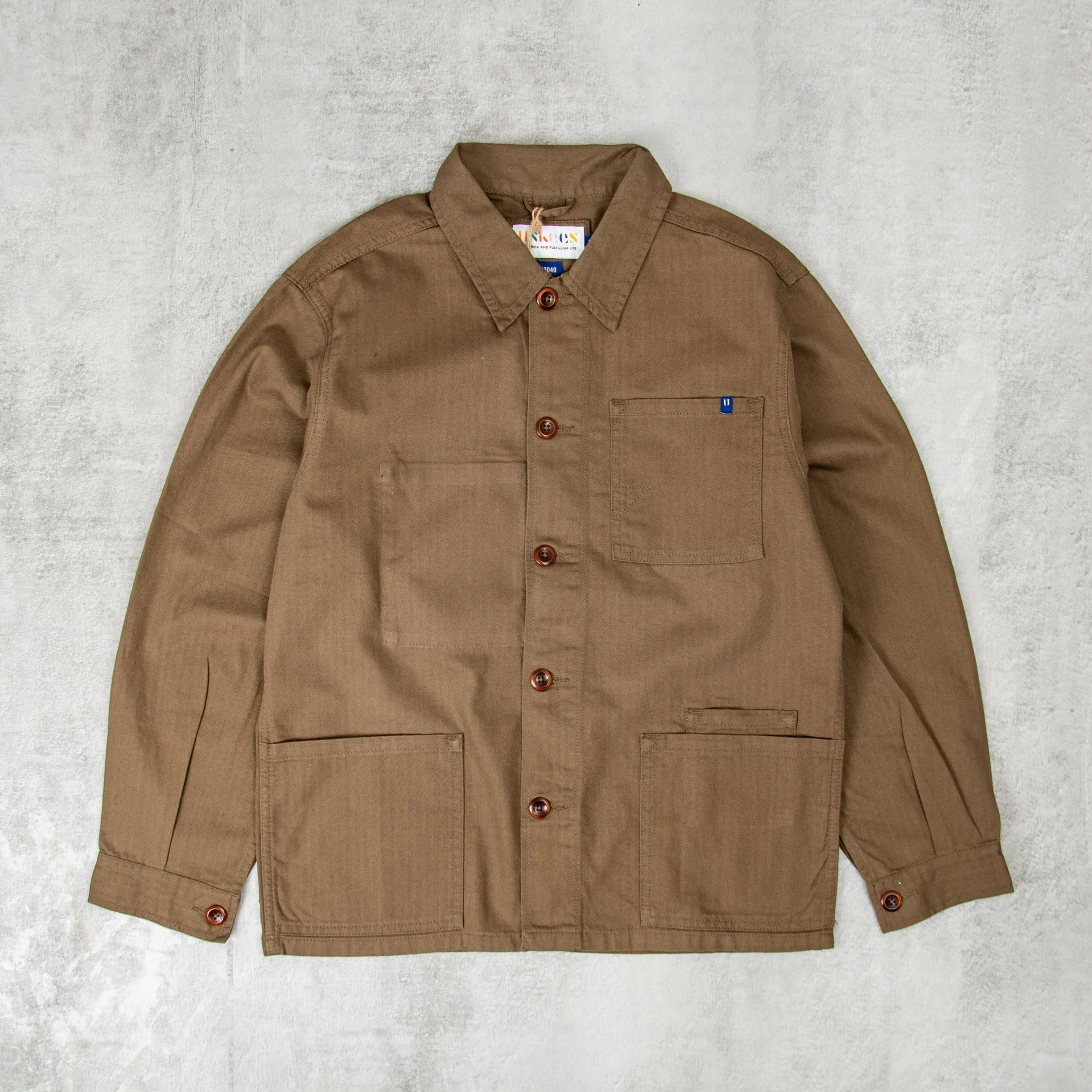 Uskees 3040 Engineer Jacket - Dark Taupe