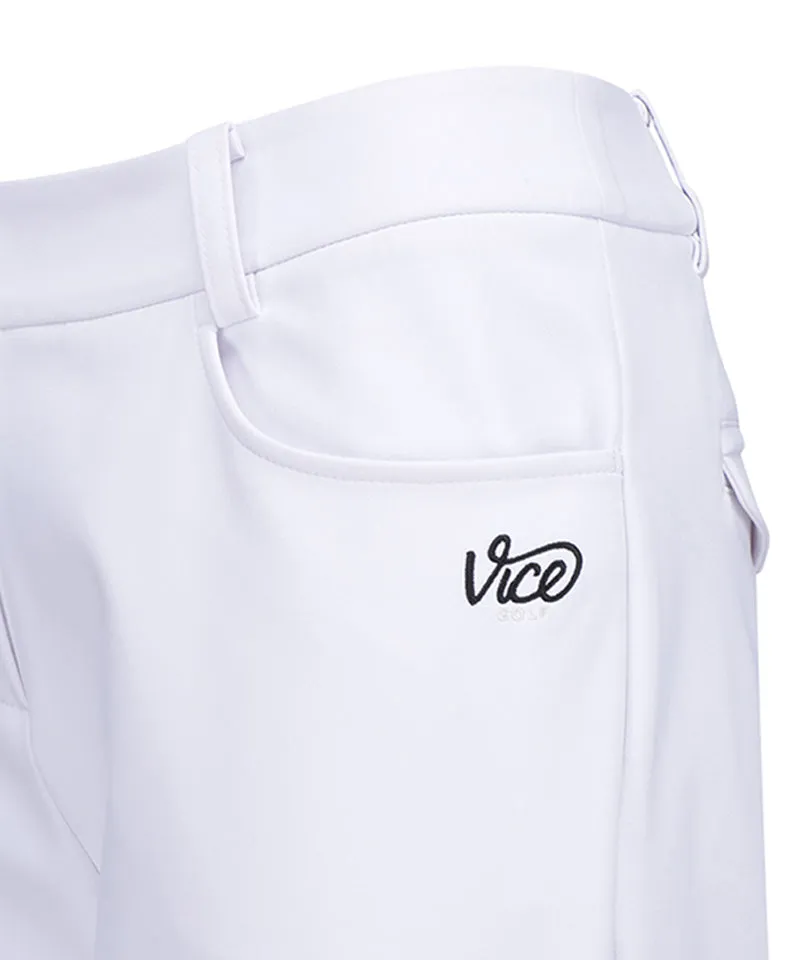 Vice Golf Atelier Women's Winter Essential Standard Fit Pants - White