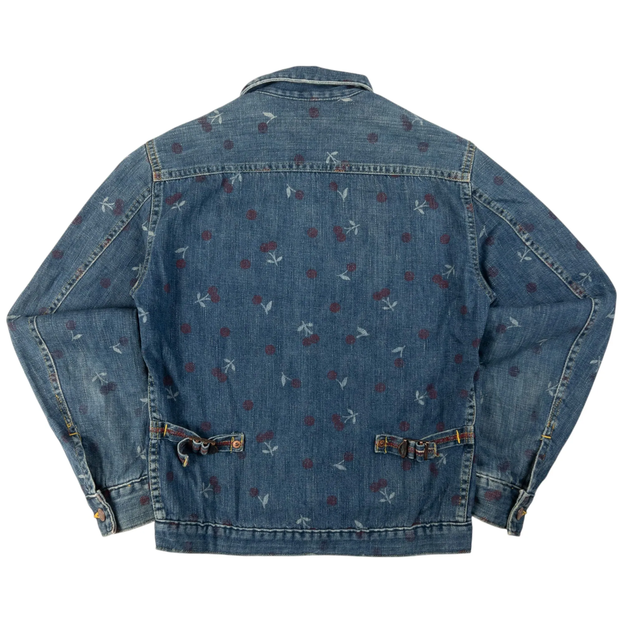 Vintage Hysteric Glamour Cherry Denim Jacket Womens Size