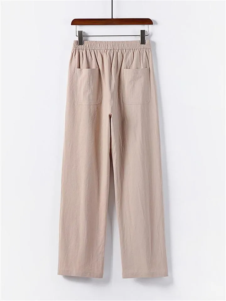 Vintage Style 3-Piece Outfit Retro Button Pocket Shirt   Elastic Waistband Pants