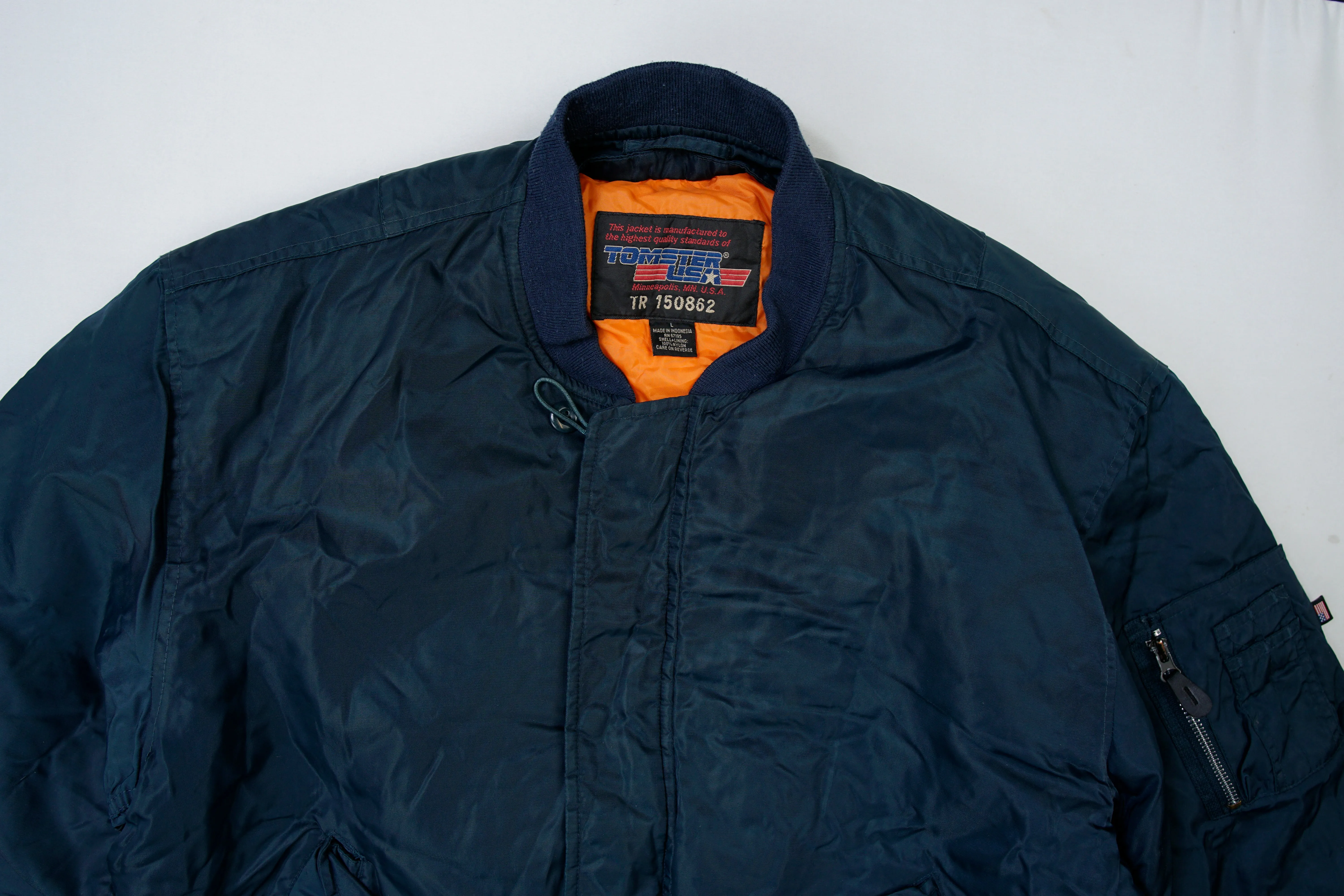 Vintage Tomster USA Bomber Jacket | L