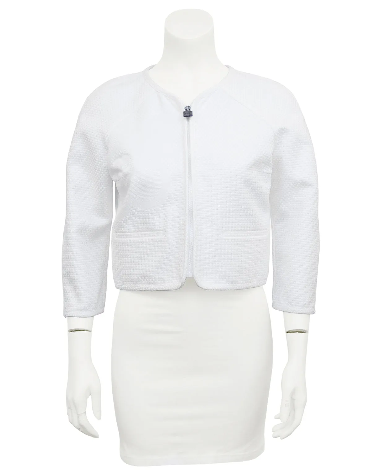 White Pique Jacket