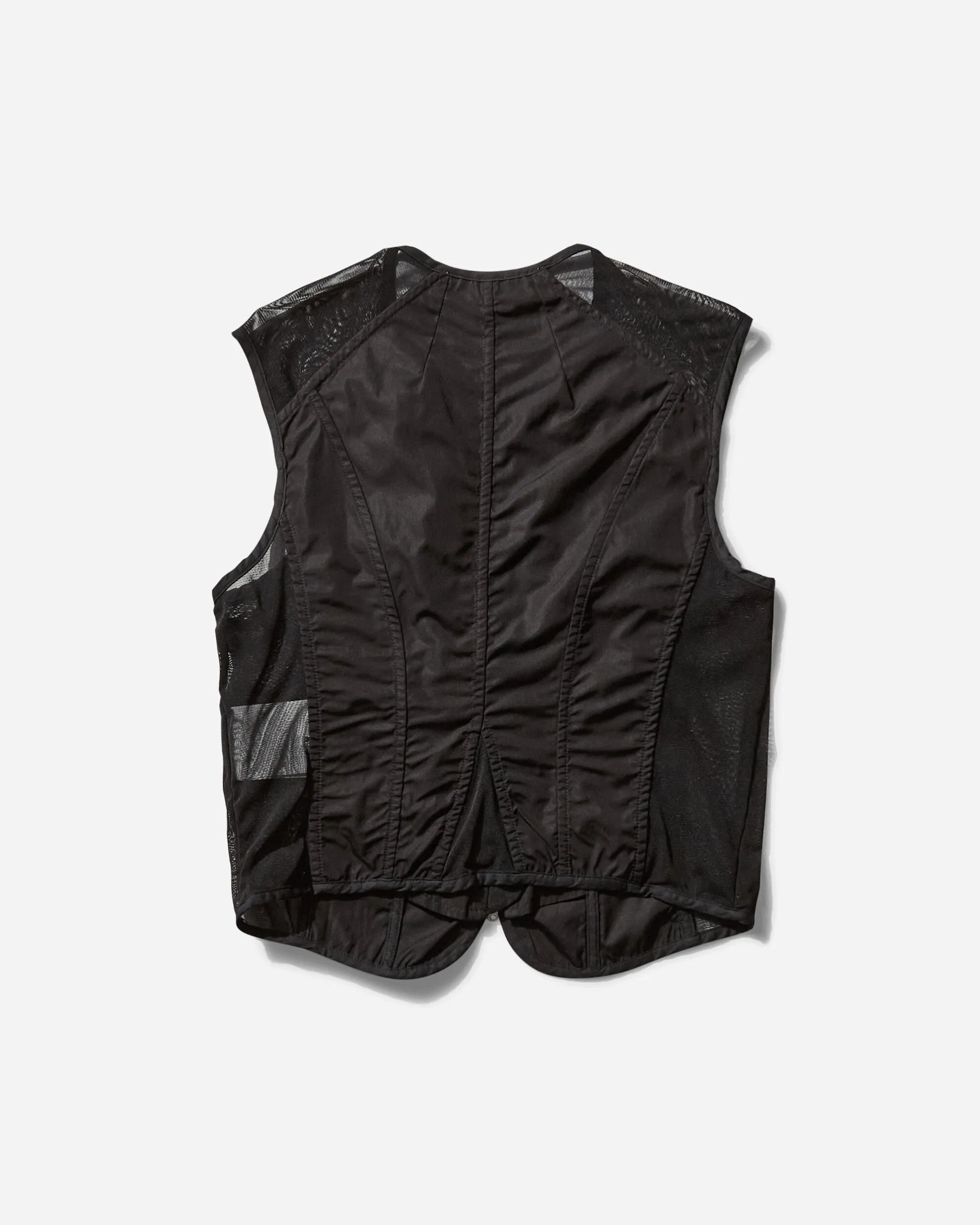 Women's Corset Vest Black