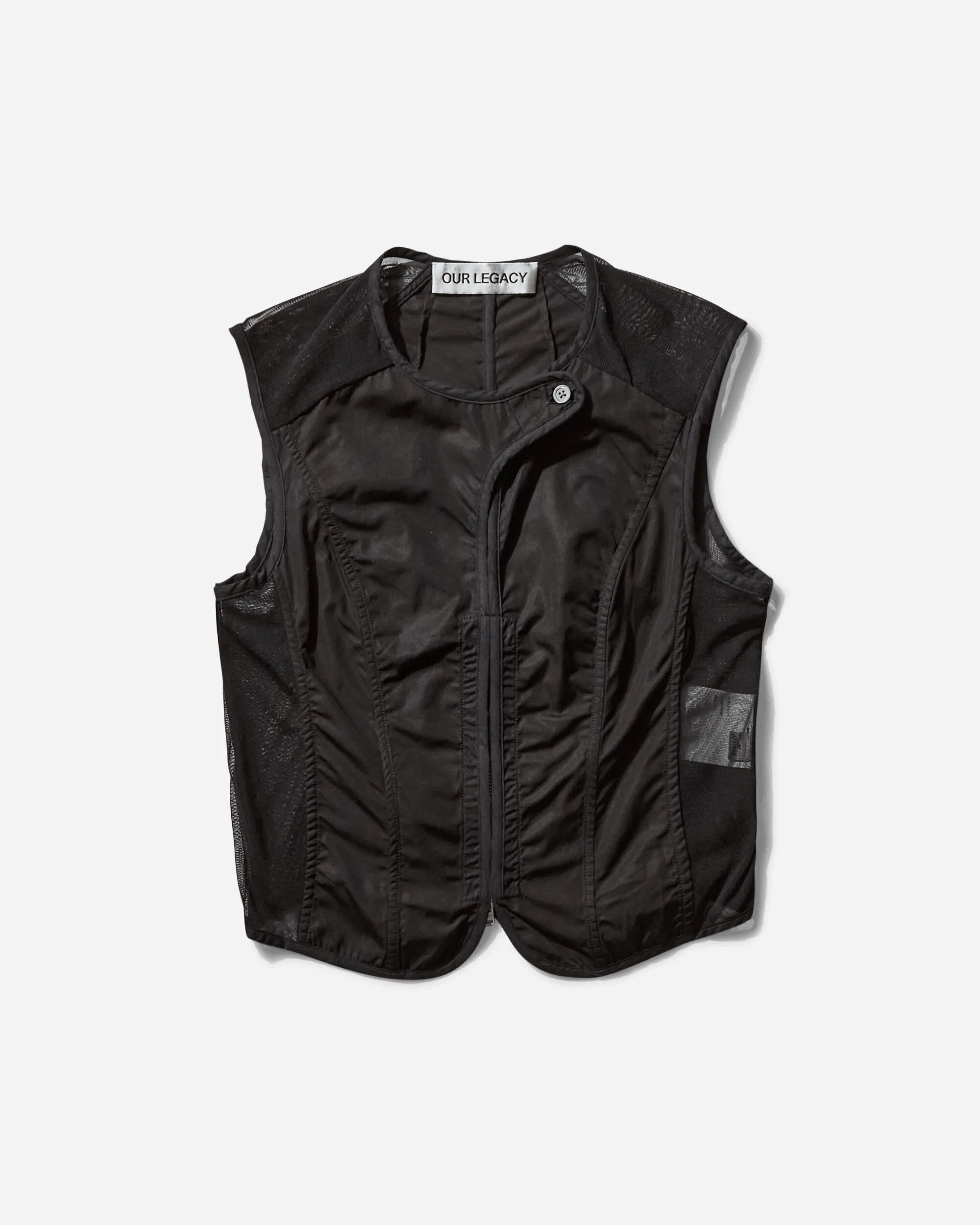 Women's Corset Vest Black