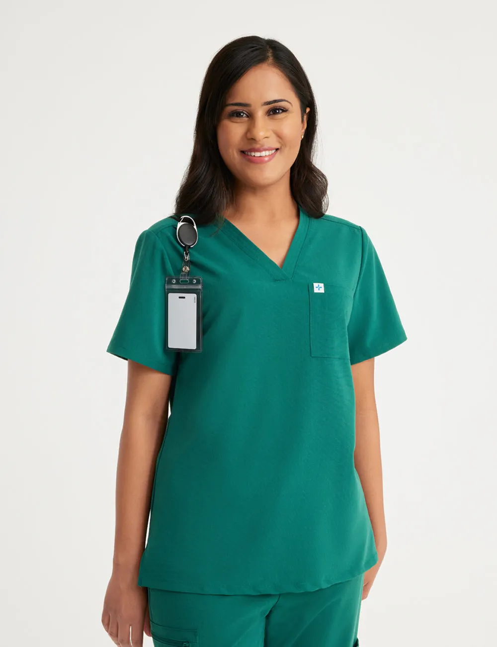 Womens Essential Scrub Top