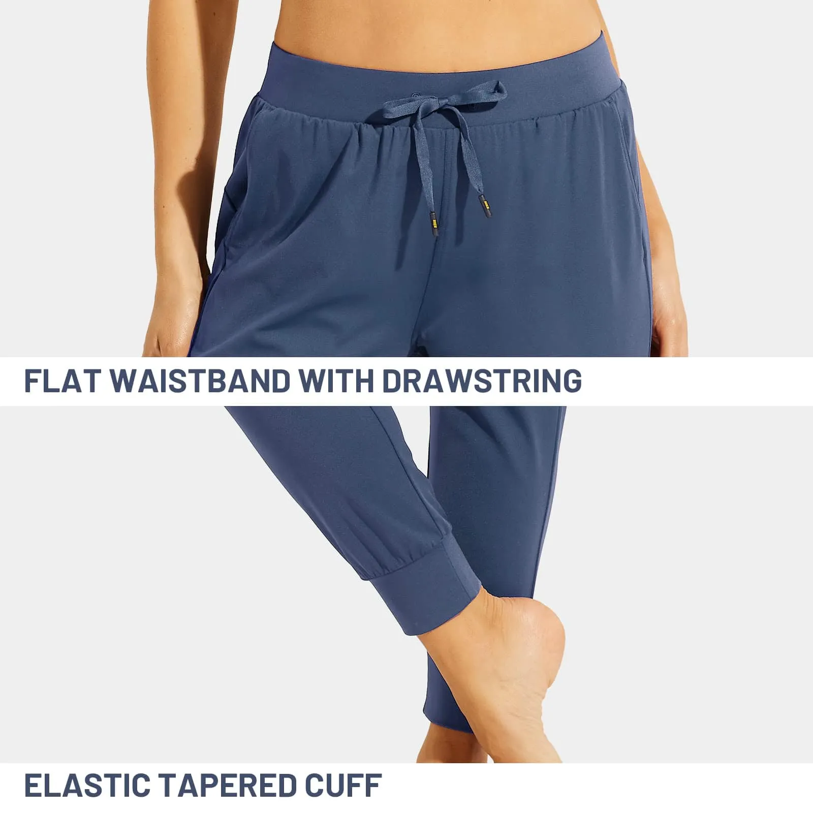 Women's Joggers with Pockets Lightweight Athletic Sweatpants