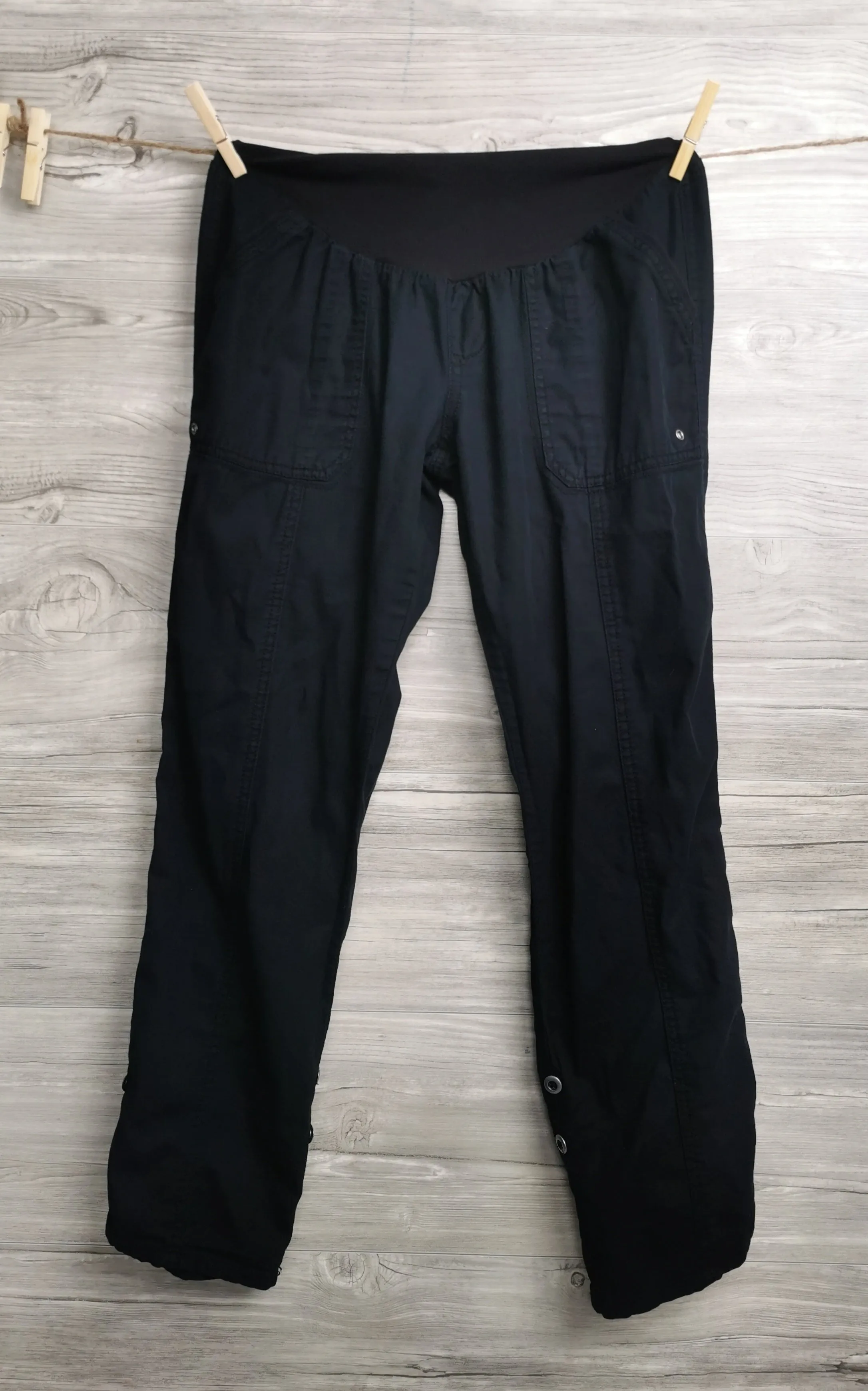 WOMENS SIZE MEDIUM - MOTHERHOOD MATERNITY, Super Soft Pants, Full Belly Panel VGUC B5