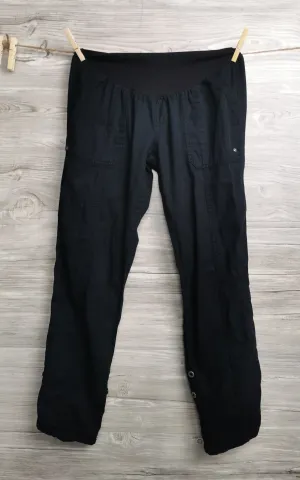 WOMENS SIZE MEDIUM - MOTHERHOOD MATERNITY, Super Soft Pants, Full Belly Panel VGUC B5
