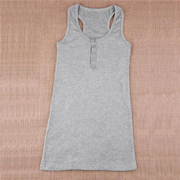 women's tanks cotton knitted tank top women fashion sexy tops female top white black vest