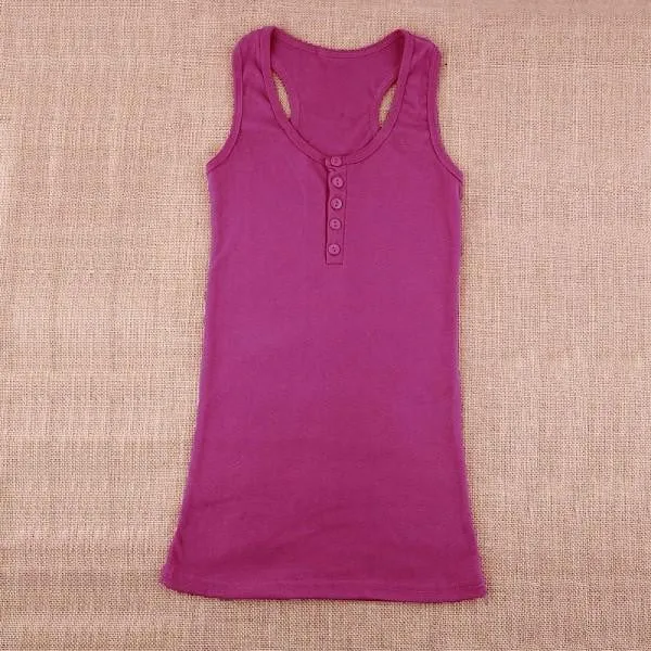 women's tanks cotton knitted tank top women fashion sexy tops female top white black vest