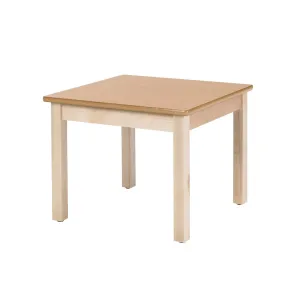 Wood Square Writing Table Childcraft Size: 28" H x 30" L x 30" W