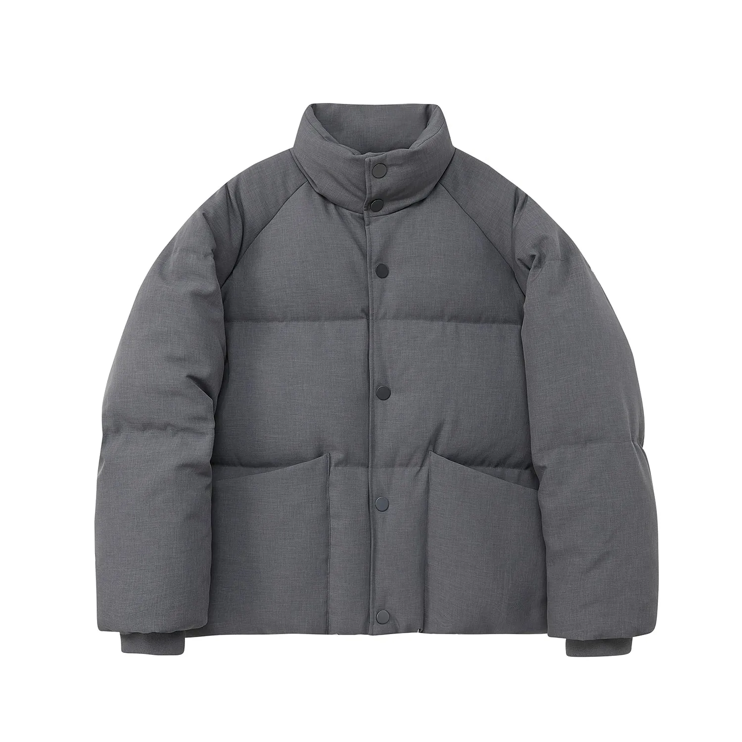 Worsted Wool Down Puffer Jacket