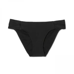 Xhilaration Women's Ruched Tab Hipster Bikini Bottom