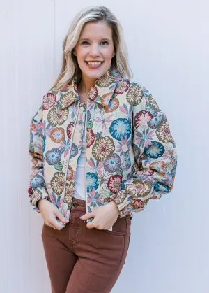 XZ Flower Power Cropped Jacket