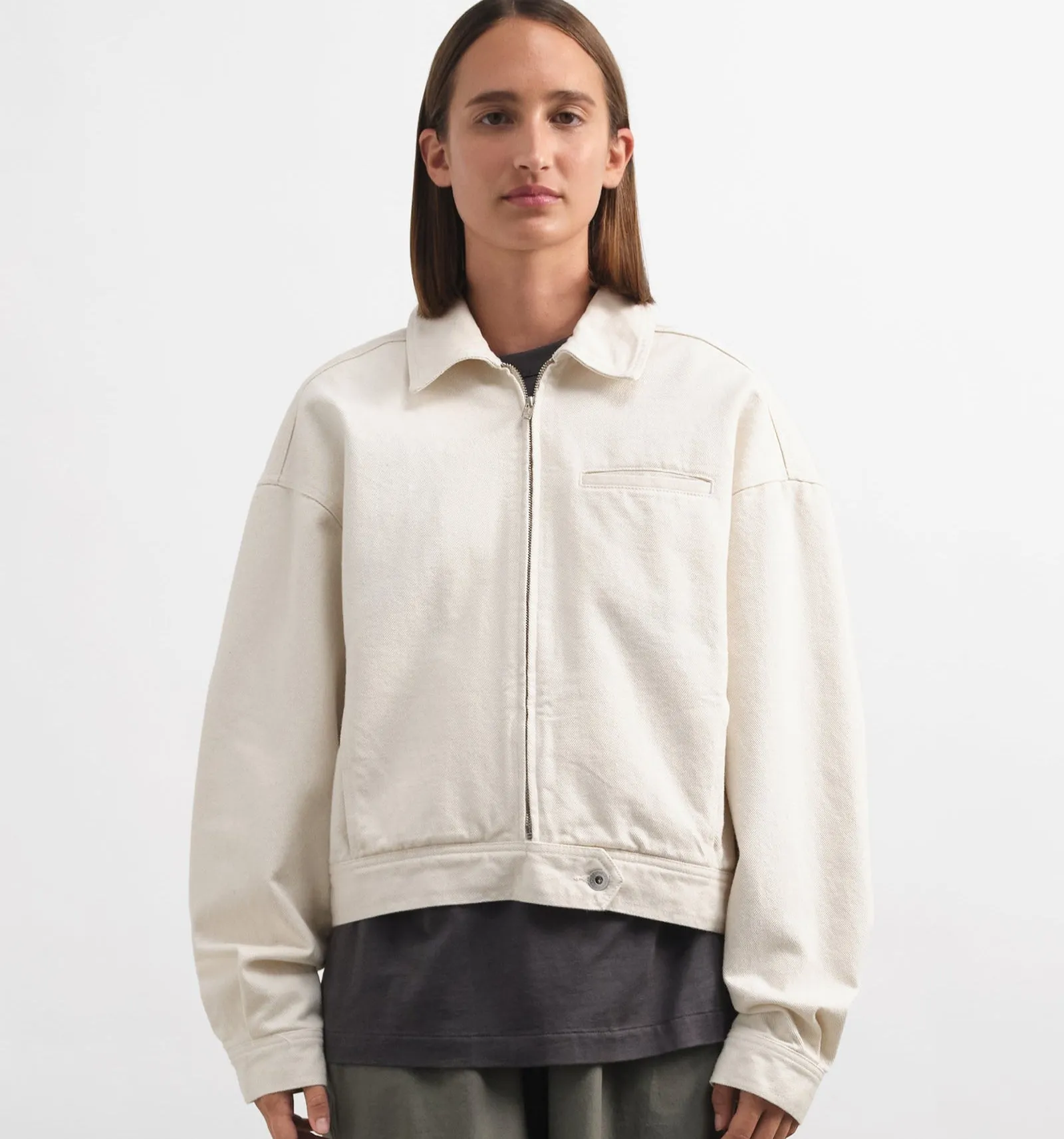 YMC Burnside Jacket Ecru
