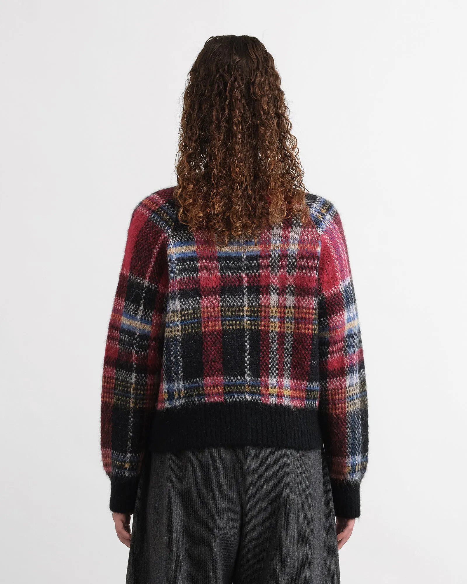 YMC Foxtail Stripe Cardigan Multi