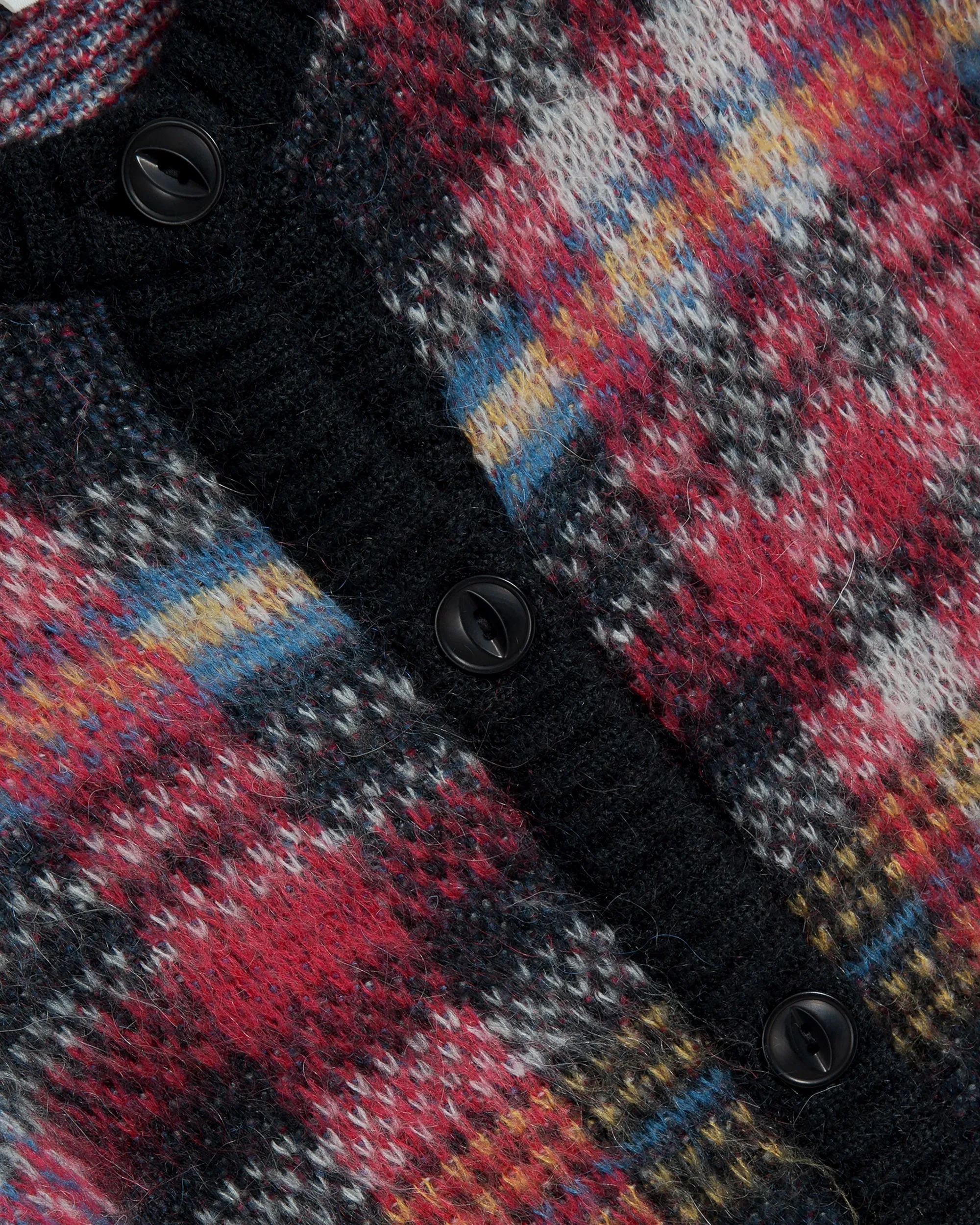 YMC Foxtail Stripe Cardigan Multi