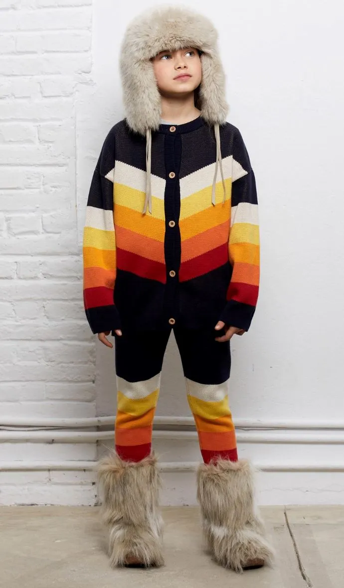 Yporque Sunset Tricot Cardigan