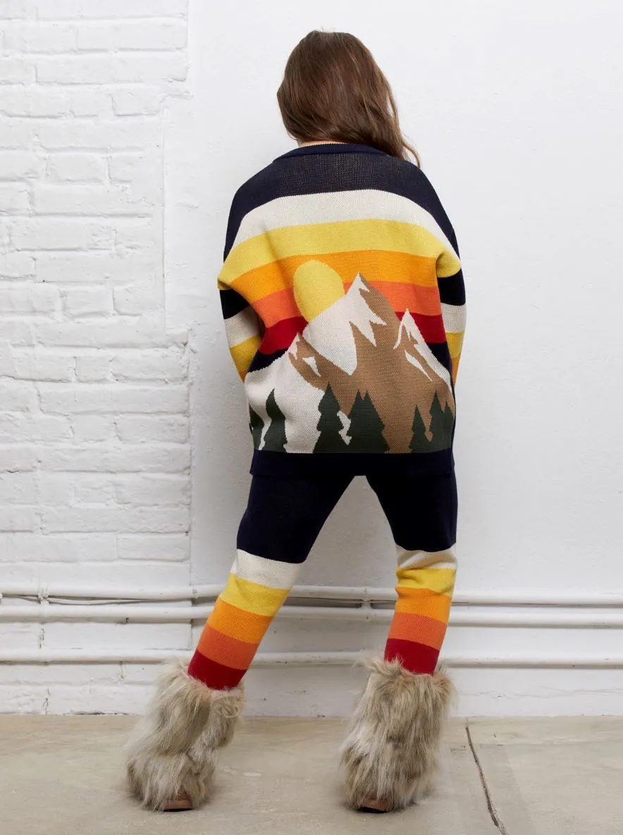 Yporque Sunset Tricot Cardigan