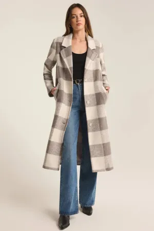 Z Supply Conway Buffalo Plaid Coat