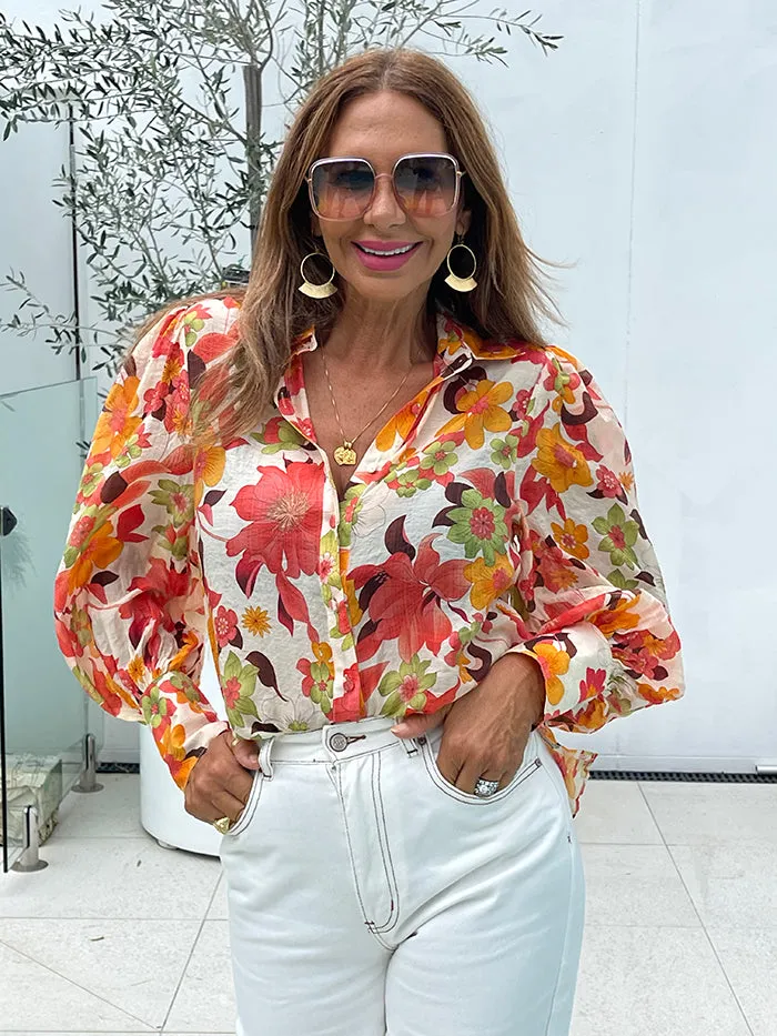 Zara Floral Shirt