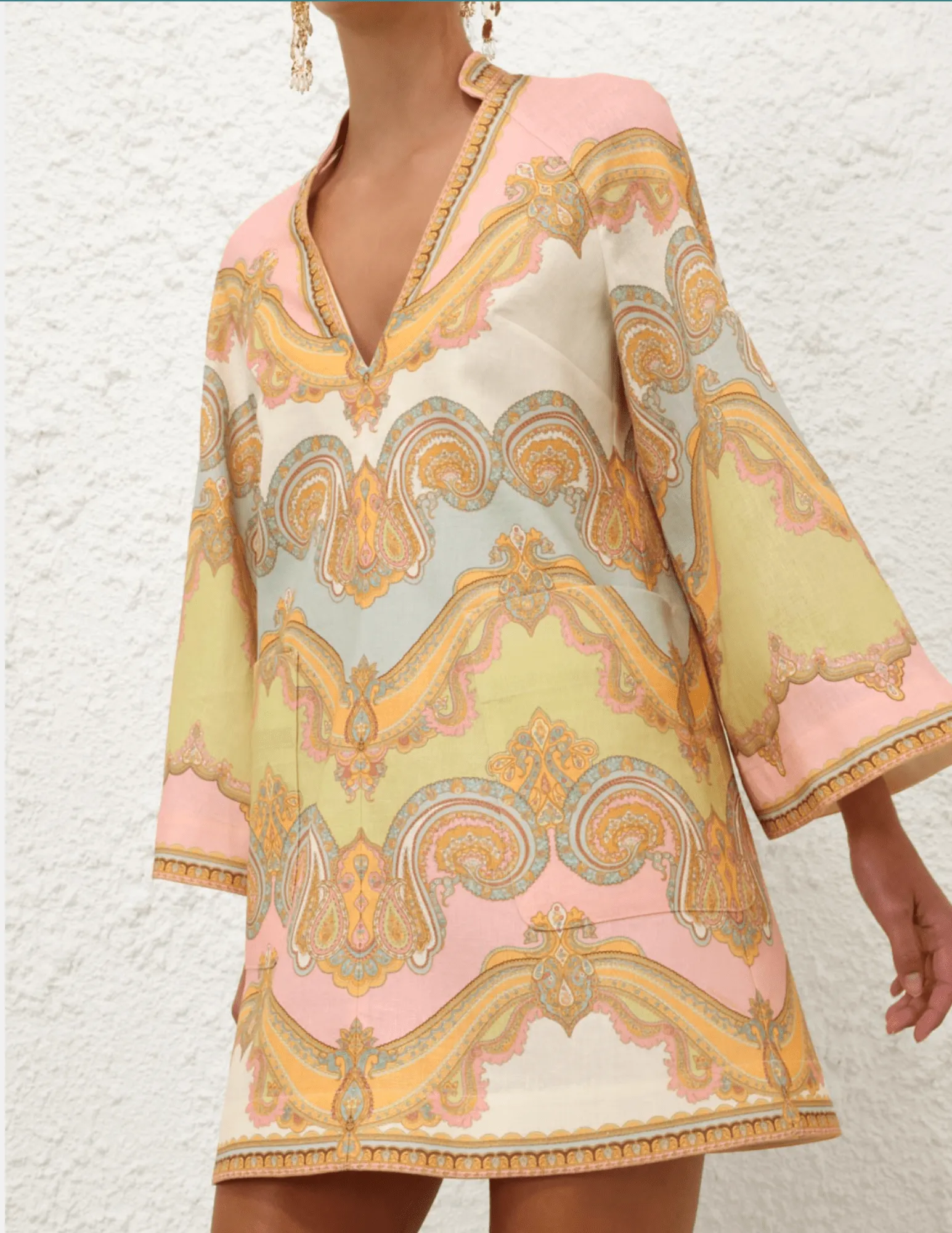Zimmermann Maxine Tunic Mini Dress