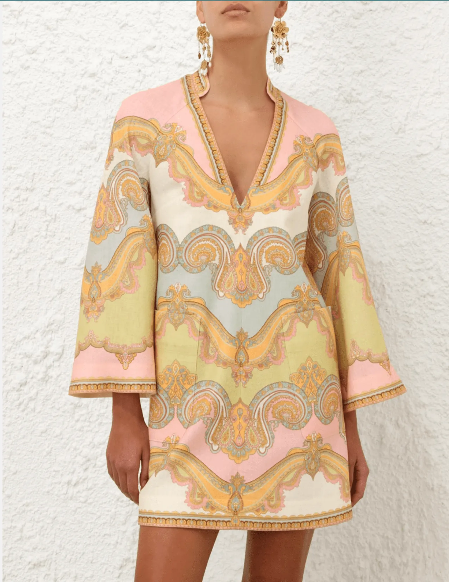 Zimmermann Maxine Tunic Mini Dress