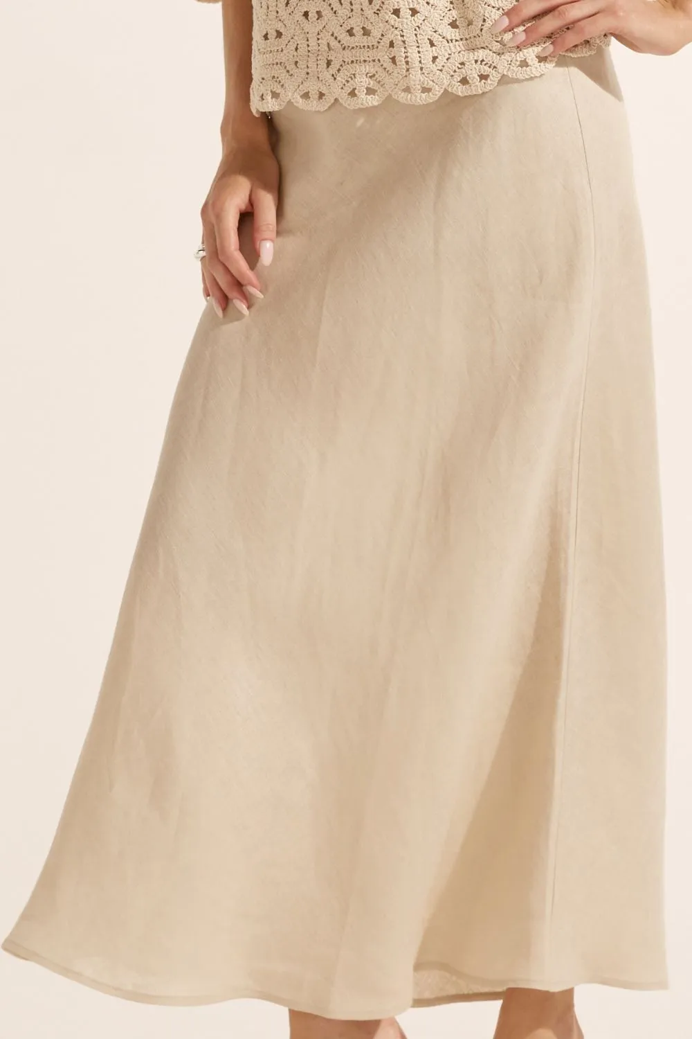 Zoe Kratzmann - Blend Skirt - Pebble