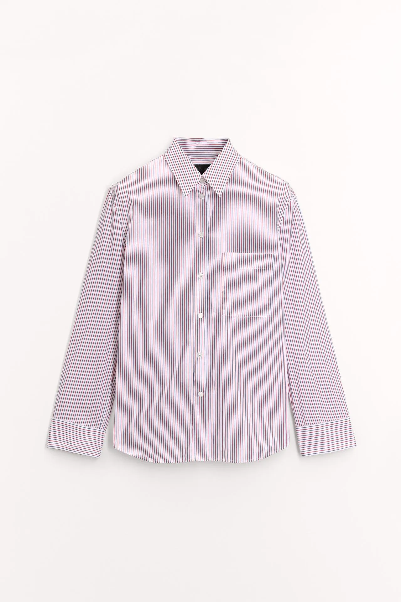 ZW Collection striped poplin shirt